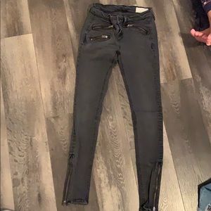 Rag & bone black skinny jeans
